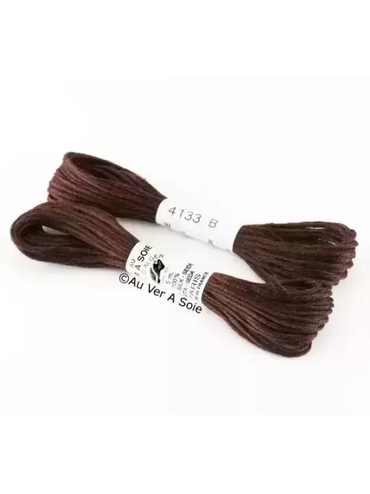 AU VER À SOIE - SOIE D'ALGER Marron N° 4133