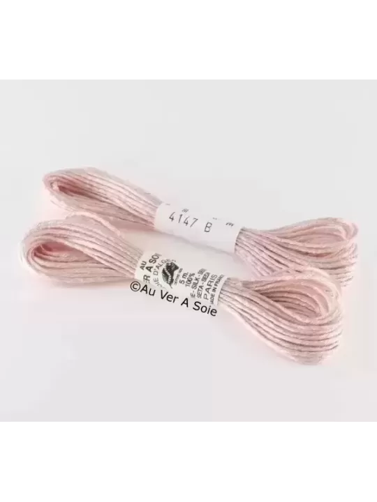 AU VER À SOIE - SOIE D'ALGER Horizon 4 Rose N° 4147