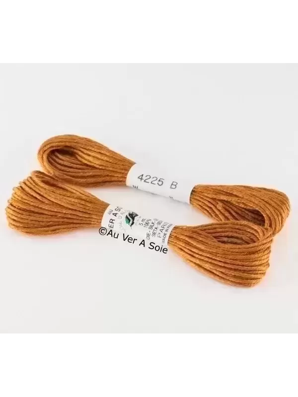 AU VER À SOIE - SOIE D'ALGER Fauve N° 4225
