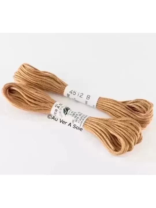 AU VER À SOIE - SOIE D'ALGER Biche N° 4512