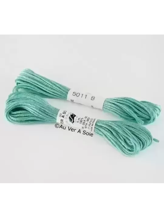 AU VER À SOIE - SOIE D'ALGER Jade n° 5011