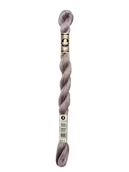 DMC Coton Perlé N° 3 (Art. 115) 451 Petit gris