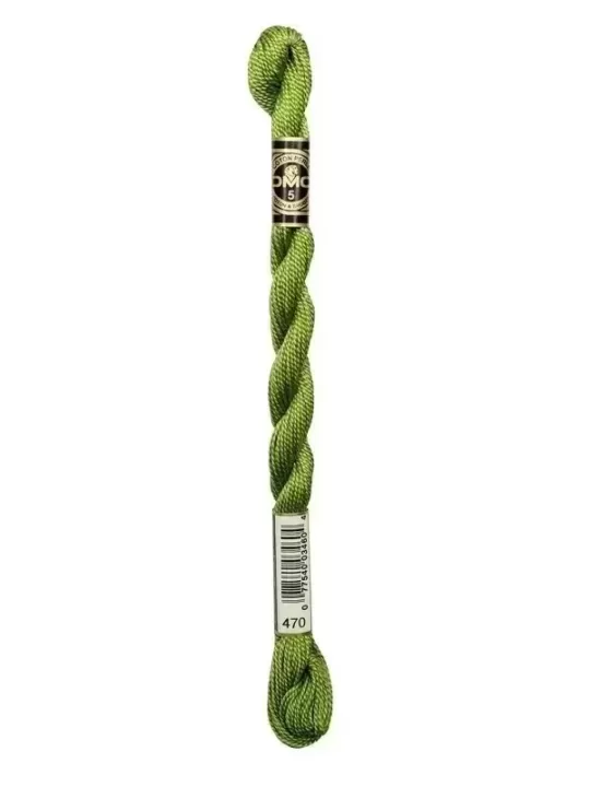 DMC Coton Perlé N° 3 (Art. 115) 470 Vert olive