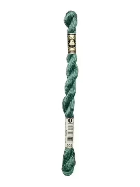 DMC Coton Perlé N° 3 (Art. 115) 502 Vert amande