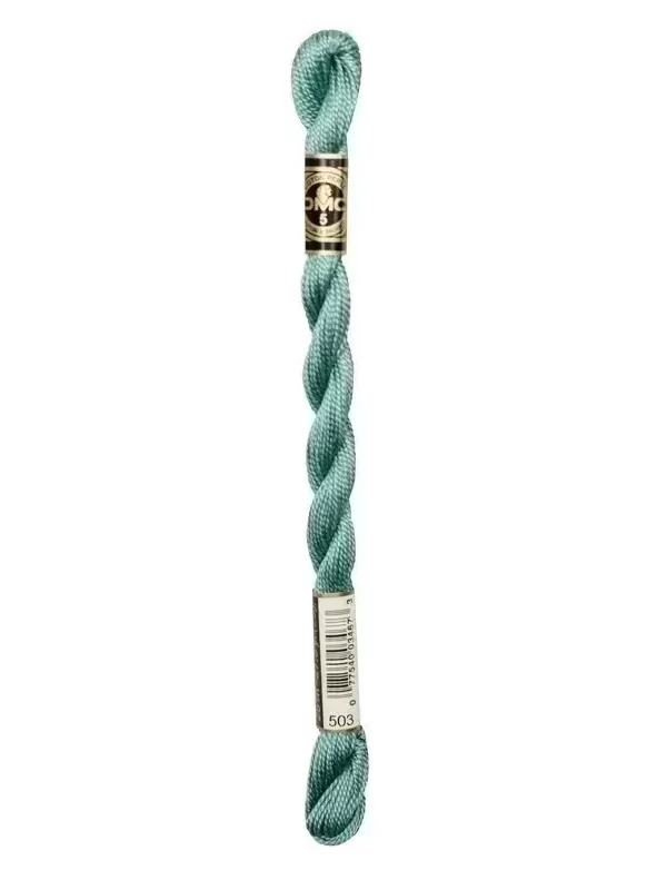 DMC Coton Perlé N° 3 (Art. 115) 503 Thym vert