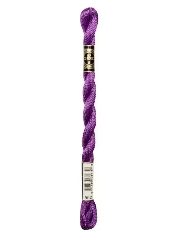 DMC Coton Perlé N° 3 (Art. 115) 552 Violette
