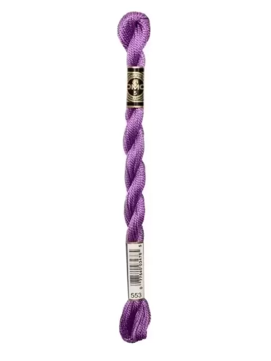 DMC Coton Perlé N° 3 (Art. 115) 553 Améthyste violette