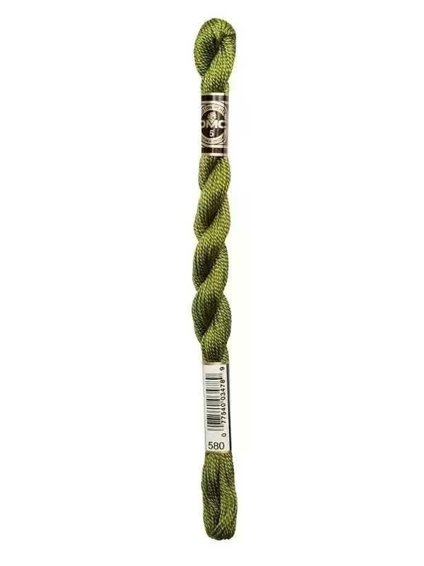 DMC Coton Perlé N° 3 (Art. 115) 580 Vert cactus