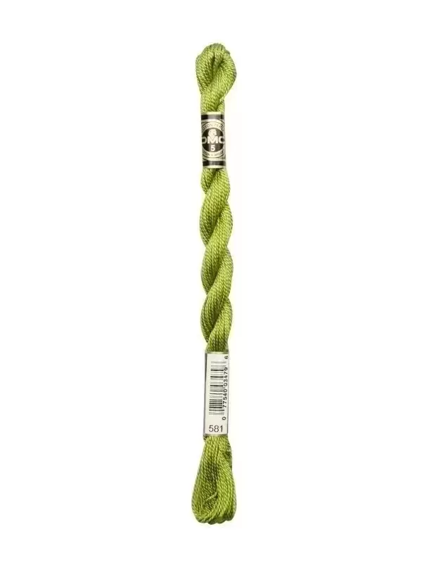 DMC Coton Perlé N° 3 (Art. 115) 581 Vert criquet