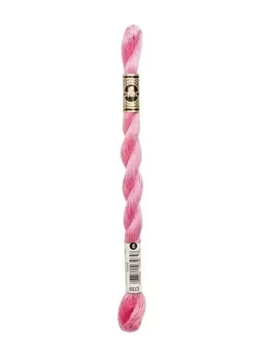 DMC Coton Perlé N° 3 (Art. 115) 603 Rose bonbon