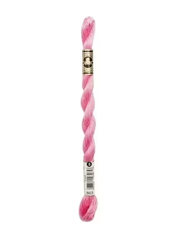 DMC Coton Perlé N° 3 (Art. 115) 603 Rose bonbon