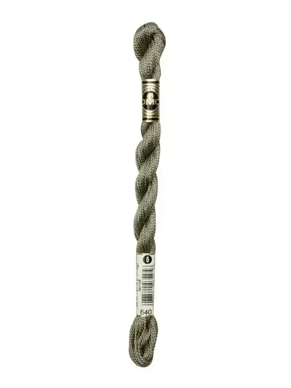 DMC Coton Perlé N° 3 (Art. 115) 640 Pavé gris