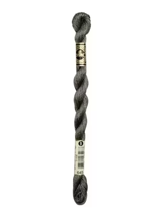 DMC Coton Perlé N° 3 (Art. 115) 645 Renne gris