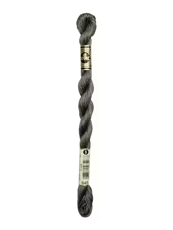 DMC Coton Perlé N° 3 (Art. 115) 645 Renne gris