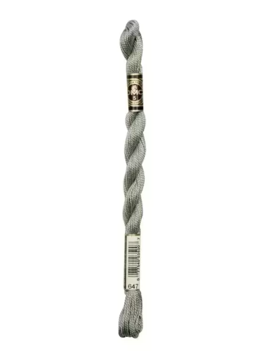 DMC Coton Perlé N° 3 (Art. 115) 647 Gris rocher