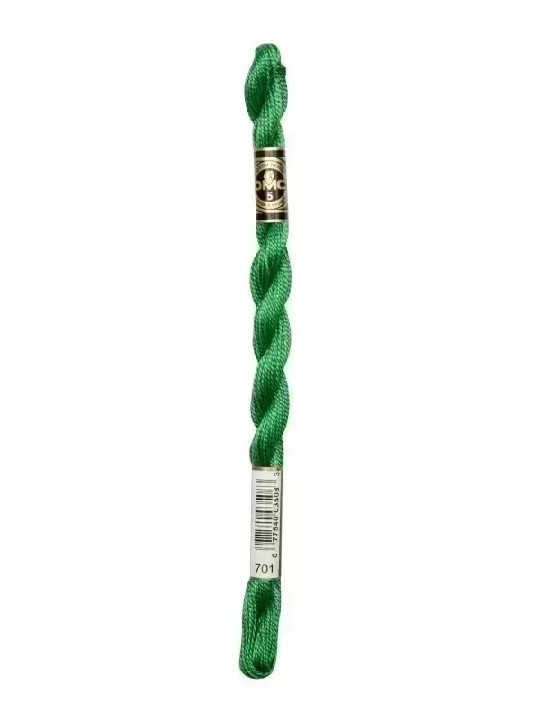 DMC Coton Perlé N° 3 (Art. 115) 701 Vert gazon