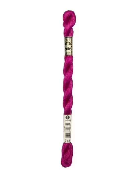 DMC Coton Perlé N° 3 (Art. 115) 718 Rose magenta