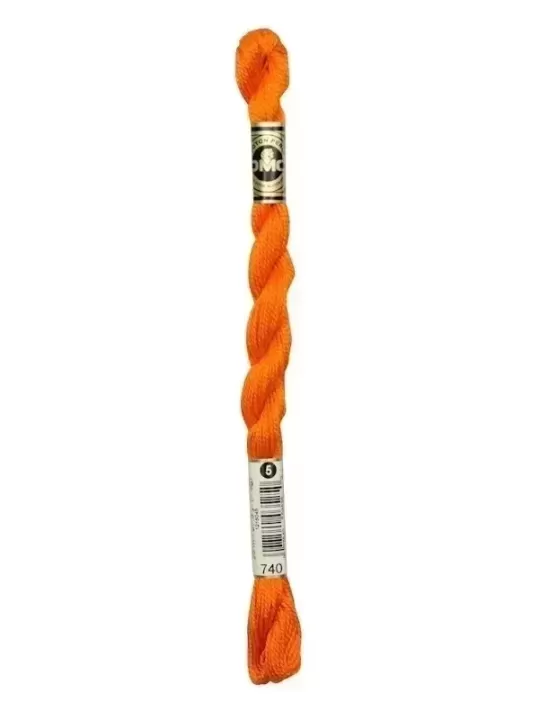 DMC Coton Perlé N° 3 (Art. 115) 740 Orange