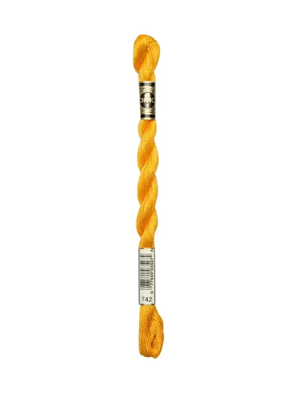 DMC Coton Perlé N° 3 (Art. 115) 742 Clémentine