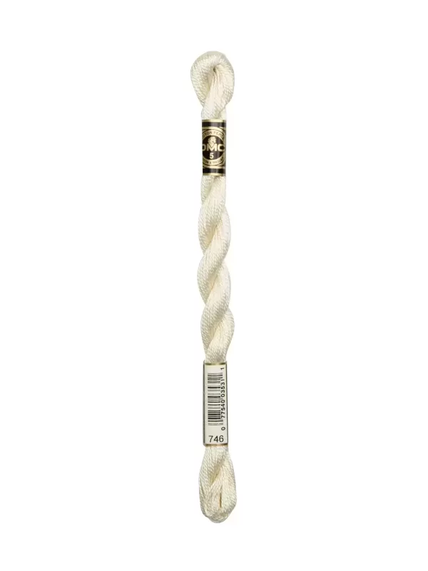 DMC Coton Perlé N° 3 (Art. 115) 746 Vanille