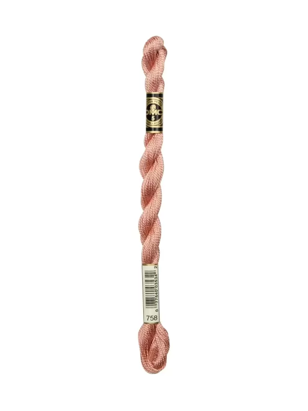 DMC Coton Perlé N° 3 (Art. 115) 758 Aube rose