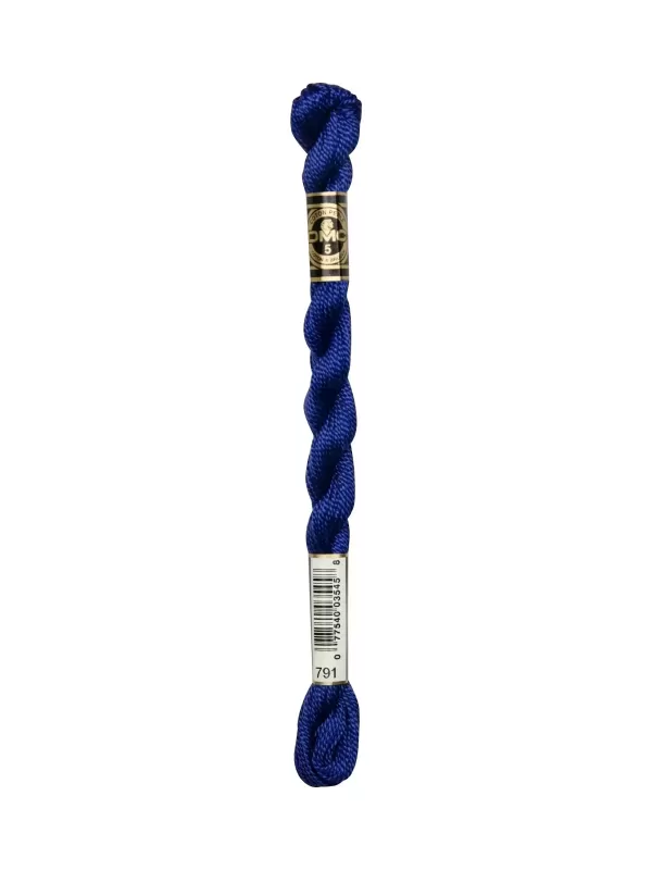 DMC Coton Perlé N° 3 (Art. 115) 791 Lapis
