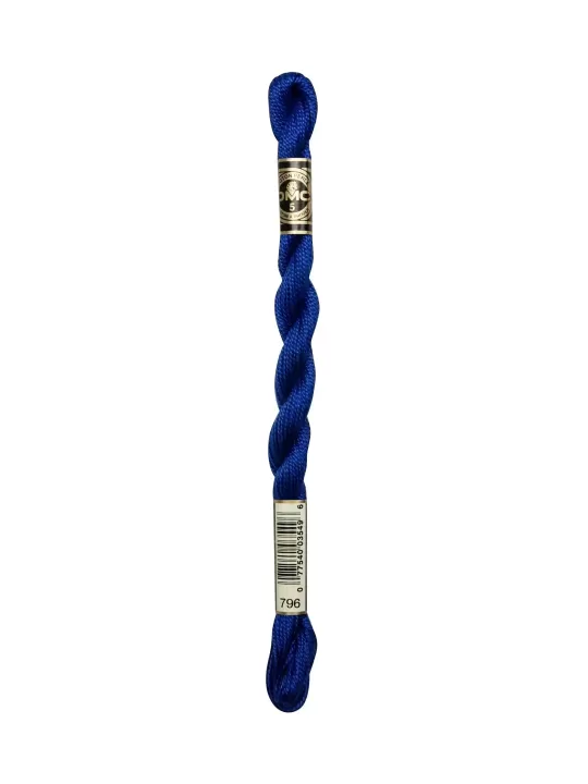DMC Coton Perlé N° 3 (Art. 115) 796 Bleu de Sèvres