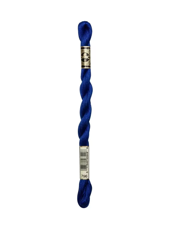 DMC Coton Perlé N° 3 (Art. 115) 796 Bleu de Sèvres