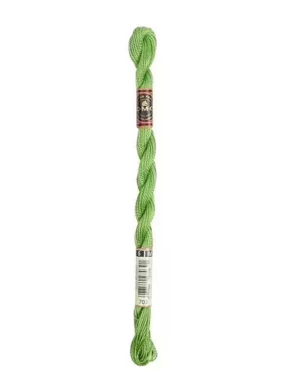 DMC Coton Perlé N° 5 (Art. 115) 703 Vert printemps
