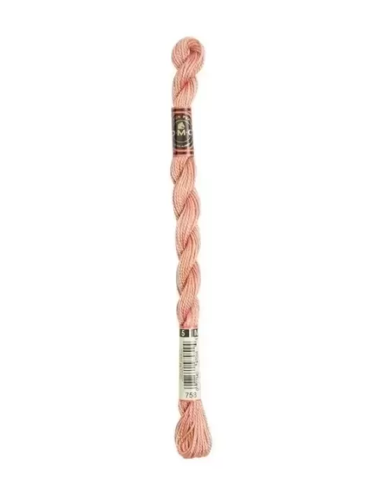 DMC Coton Perlé N° 5 (Art. 115) 758 Aube rose