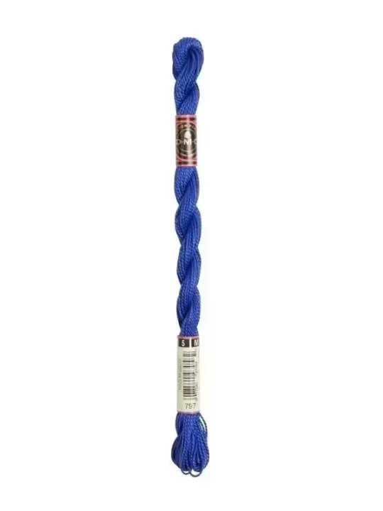 DMC Coton Perlé N° 5 (Art. 115) 797 Bleu de France