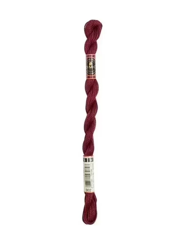 DMC Coton Perlé N° 5 (Art. 115) 902 Grenat