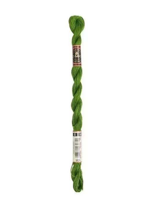 DMC Coton Perlé N° 5 (Art. 115) 905 Vert perruche