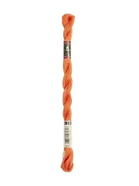 DMC Coton Perlé N° 5 (Art. 115) 922 Terracotta