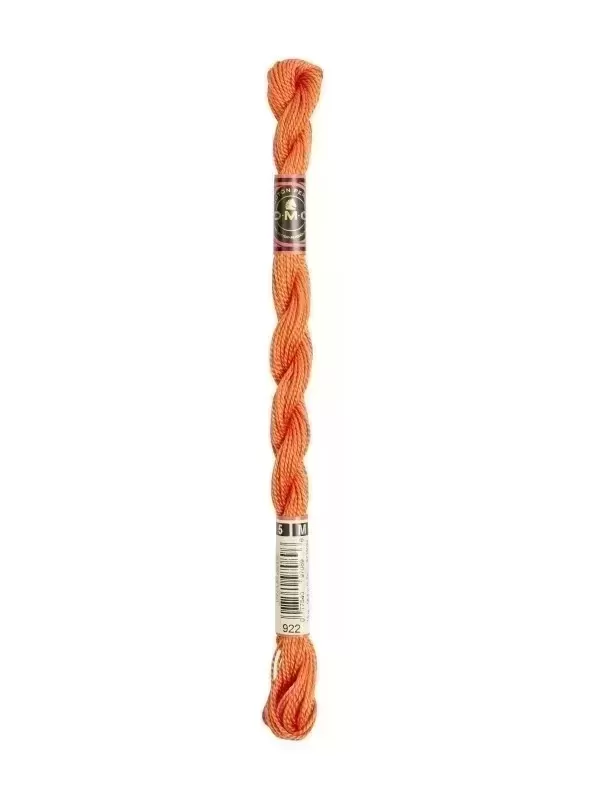 DMC Coton Perlé N° 5 (Art. 115) 922 Terracotta