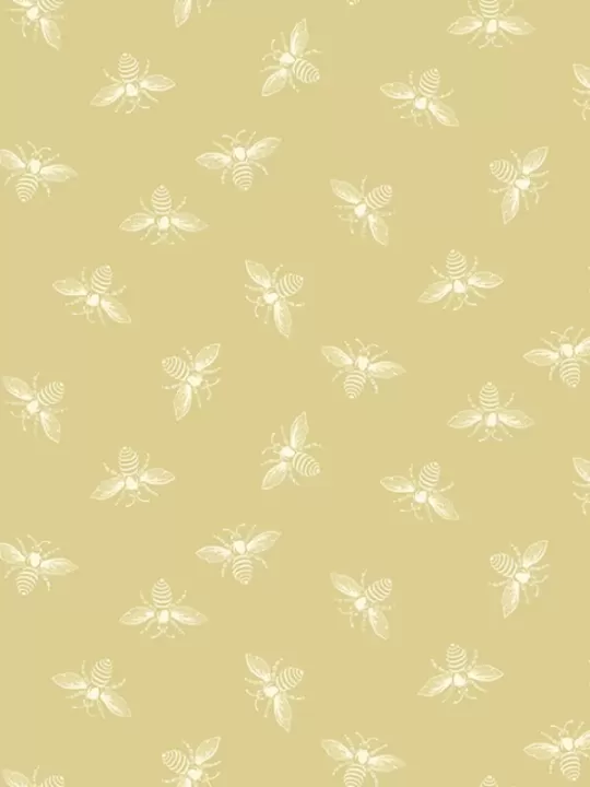 ANDOVER FABRICS - FRENCH BEES par Renee Nanneman 9084.N3 Biscotti