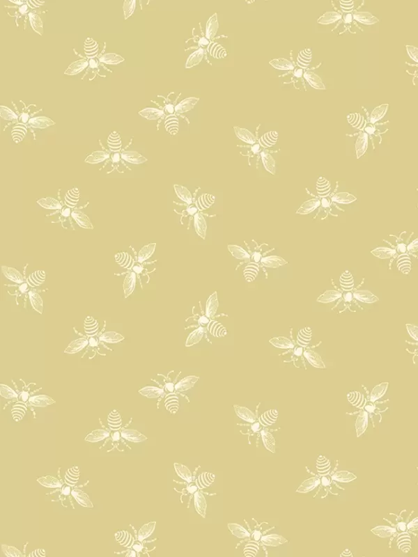 ANDOVER FABRICS - FRENCH BEES par Renee Nanneman 9084.N3 Biscotti