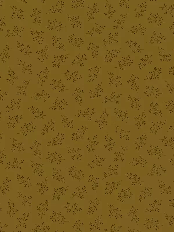 Tissu Patchwork Traditionnel OLIVE BRANCH par Edyta Sitar 8511.N6 Coffee