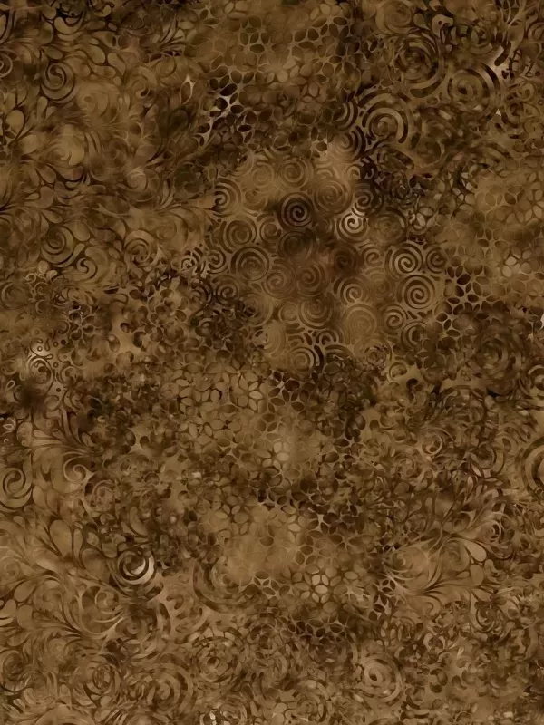 QT FABRICS - EFFERVESCENCE par Dan Morris 28159.A Brown