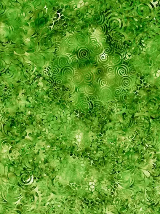 QT FABRICS - EFFERVESCENCE par Dan Morris 28159.G Green
