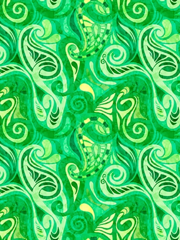AMBIANCE par Dan Morris 28612.G Paisley Green