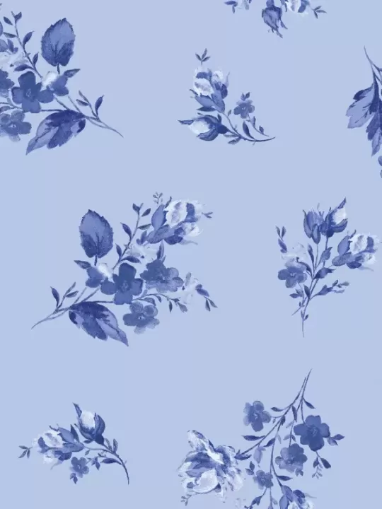 Tissu SILVER JUBILEE par Maywood Studio MAS2506.B Spaced Floral