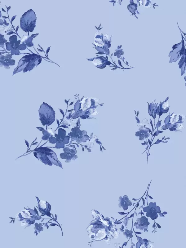 Tissu SILVER JUBILEE par Maywood Studio MAS2506.B Spaced Floral