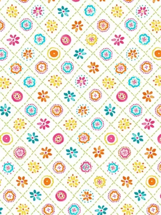 Tissu Patchwork HAPPY DAYS de Michael Miller Fabrics 9394.MULTI