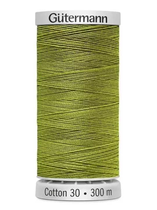 Fil Cotton 30 Gütermann 1332 Deep Chartreuse - 300 mètres