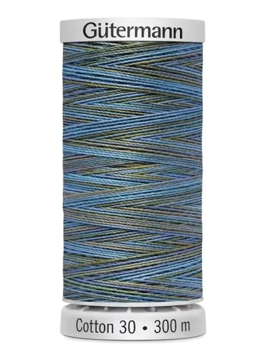 Fil Cotton 30 Gütermann 4080 Hawaiian Sea - 300 mètres