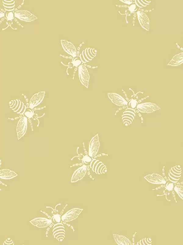 ANDOVER FABRICS - FRENCH BEES par Renee Nanneman 9084.N3 Biscotti