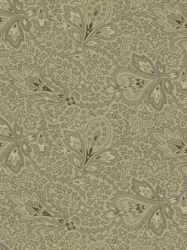 ANDOVER FABRICS - TRADEWINDS par Renée Nanneman 811-N Paisley Sea Sage