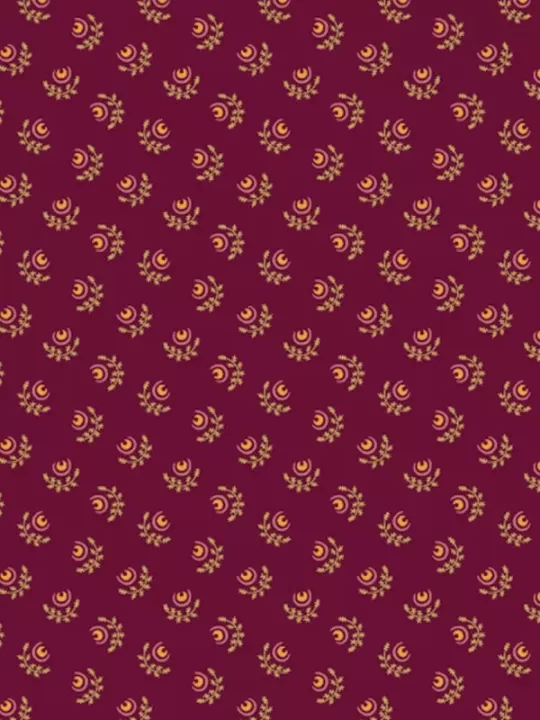 ANDOVER FABRICS - WILDBERRY CREEK par Renée Nanneman 300.P Moon fern Plum
