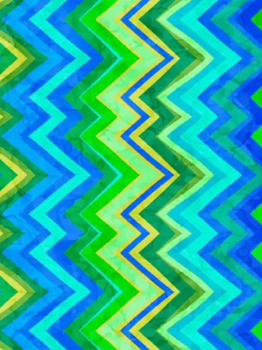QT FABRICS - AMBIANCE par Dan Morris 28611.G Chevron Green